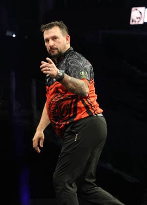 BetMGM Premier League Darts 28MAY26 Jonny Clayton during the BetMGM Premier League darts at the O2 Arena, London, UK on 28 May 2026. London O2 Arena London UK Editorial use only , Copyright: xChrisxSargeantx PSI-24296-0055