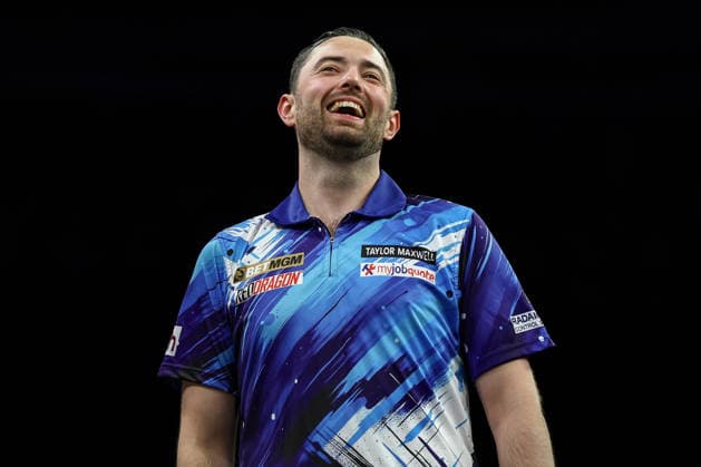 2026 BetMGM Premier League Darts, Final, London Luke Humphries reacts in his semi-final match against Jonny Clayton during the 2026 BetMGM Premier League Darts Final at The O2 Arena, London, England on 28 May 2026 Credit: Ian Stephen Every Second Media Editorial use only. All images are copyright Every Second Media Limited. No images may be reproduced without prior permission. Copyright: xIMAGO EveryxSecondxMediax ESM-2016-0012 IanxStephenx xEveryxSecondxMediax