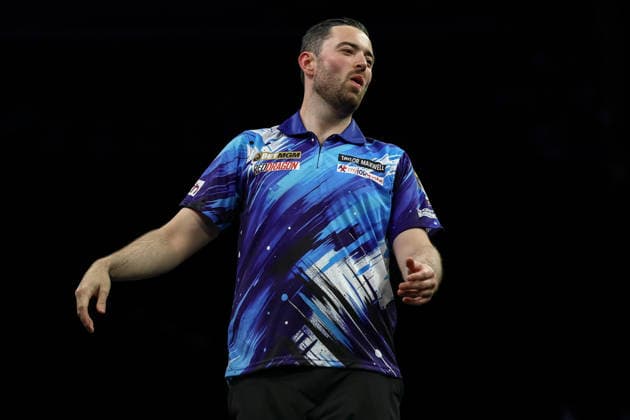 2026 BetMGM Premier League Darts, Final, London Luke Humphries reacts in his semi-final match against Jonny Clayton during the 2026 BetMGM Premier League Darts Final at The O2 Arena, London, England on 28 May 2026 Credit: Ian Stephen Every Second Media Editorial use only. All images are copyright Every Second Media Limited. No images may be reproduced without prior permission. Copyright: xIMAGO EveryxSecondxMediax ESM-2016-0014 IanxStephenx xEveryxSecondxMediax
