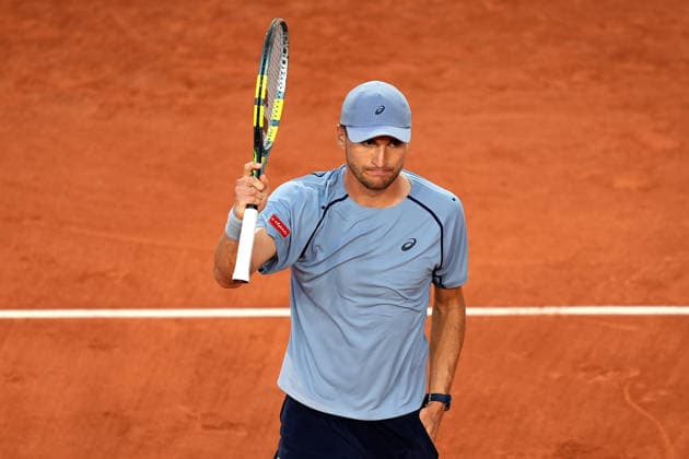 2026-05-28 2026 French Open - Day Five PARIS, FRANCE - MAY 28: Raphael Collignon of Belgium during Day Five of the 2026 French Open at Roland Garros on May 28, 2026 in Paris, France. (Photo by Marleen Fouchier BSR Agency) Paris France Content not available for redistribution in The Netherlands directly or indirectly through any third parties. Copyright: xBSRxAgencyx