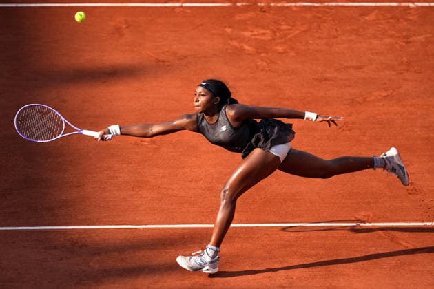 2026-05-28 2026 French Open - Day Five PARIS, FRANCE - MAY 28: Coco Gauff of United States of America during Day Five of the 2026 French Open at Roland Garros on May 28, 2026 in Paris, France. (Photo by Marleen Fouchier BSR Agency) Paris France Content not available for redistribution in The Netherlands directly or indirectly through any third parties. Copyright: xBSRxAgencyx