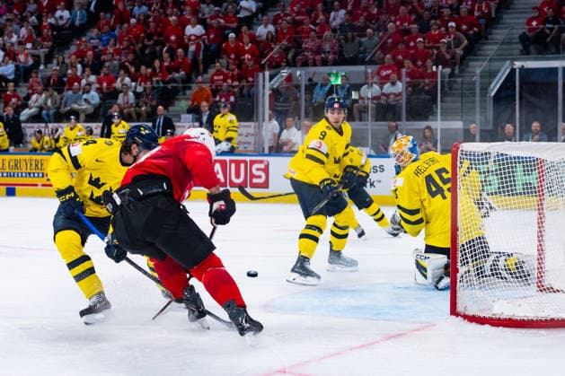 ZURICH, SWITZERLAND - MAY 28: XXX during the Quarter Finals - Match 59 between Switzerland and Sweden at the IIHF Ice hockey, Eishockey World Championship, WM, Weltmeisterschaft 2026, Swiss Life Arena on May 28, 2026 in Zurich, Switzerland. Zurich Switzerland Copyright: xTimoxSteinx