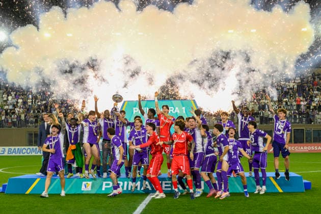 during the finals match between Fiorentina U20 and Parma U20 of the 2025 2026 Primavera 1 Championship at the Rocco B. Commisso Viola Park Sports Center in Bagno a Ripoli, Florence, Italy. May 28, 2026. - Soccer.  Copyright: xFabrizioxCorradetti LaPressex
