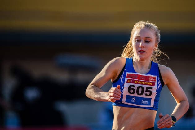 260528 Vilde Sofie Torvund of IL Fri competes in women™s 800 meter during the Trond Mohn Games on May 28, 2026 in Bergen Photo Marius Simensen BILDBYRAN Cop 238 MM0068 athletics bbeng friidrett friidrott norge norway trond mohn games  Copyright: MARIUSxSIMENSEN BB260528ZB047