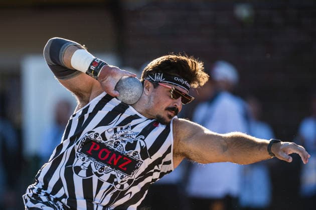 260528 Nick Ponzio of Italy competes in men s shot put during the Trond Mohn Games on May 28, 2026 in Bergen Photo Marius Simensen BILDBYRAN Cop 238 MM0068 athletics bbeng friidrett friidrott norge norway trond mohn games  Copyright: MARIUSxSIMENSEN BB260528ZD037