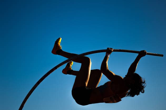 260528 Lene Retzius of Norway competes in women™s pole vault during the Trond Mohn Games on May 28, 2026 in Bergen Photo Marius Simensen BILDBYRAN Cop 238 MM0068 athletics bbeng friidrett friidrott norge norway trond mohn games  Copyright: MARIUSxSIMENSEN BB260528ZT040