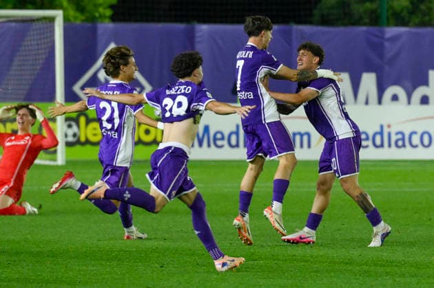 during the finals match between Fiorentina U20 and Parma U20 of the 2025 2026 Primavera 1 Championship at the Rocco B. Commisso Viola Park Sports Center in Bagno a Ripoli, Florence, Italy. May 28, 2026. - Soccer.  Copyright: xFabrizioxCorradetti LaPressex