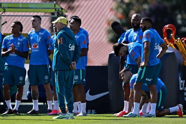 28th May 2026; Teresopolis, Brazil: Carlo Ancelotti of Brazil during a training session at the Granja Comary training center in Teresopolis, Rio de Janeiro, Brazil, on May 28, 2026, ahead of the FIFA World Cup, WM, Weltmeisterschaft, Fussball 2026 HeulerxAndrey