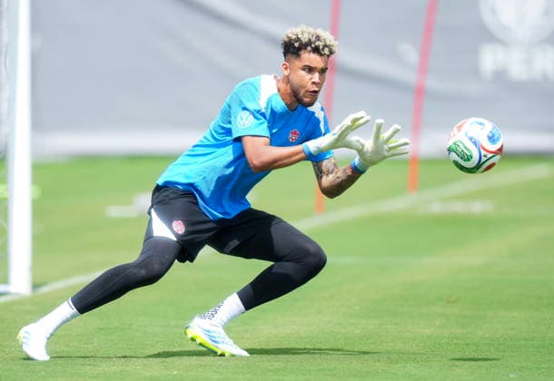 May 28, 2026, Charlotte, Nc, UNITED STATES: Canada goalkeeper Dayne St. Clair makes a save during team Canada World Cup roster selection camp in Charlotte, NC on Thursday, May 28, 2026. Canada News - May 28, 2026  - ZUMAc35_ 20260528_zaf_c35_105 Copyright: xNathanxDenettex