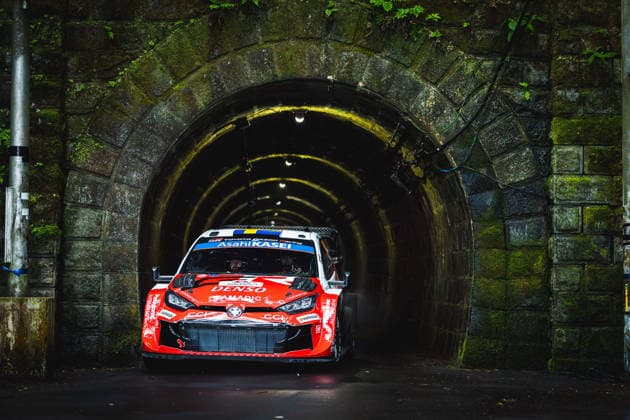 AUTO - WRC, Motorsport Rallye, WM - RALLY JAPAN 2026 99 Oliver SOLBERG, Elliott EDMONDSON, Toyota GR Yaris Rally1, action during the 2026 Rally Japan, 7th round of the 2026 FIA WRC World Rally Car Championship, from May 28 to 30, 2026 at Toyota, Aichi, Japan - ToyotaJapan  Copyright: xNikosxKatikisx