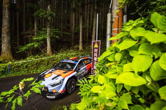 AUTO - WRC, Motorsport Rallye, WM - RALLY JAPAN 2026 11 Thierry NEUVILLE, Martijn WYDAEGHE, Hyundai i20 N Rally1, action during the 2026 Rally Japan, 7th round of the 2026 FIA WRC World Rally Car Championship, from May 28 to 30, 2026 at Toyota, Aichi, Japan - ToyotaJapan  Copyright: xNikosxKatikisx