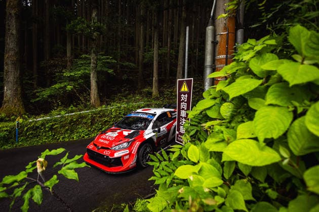 AUTO - WRC, Motorsport Rallye, WM - RALLY JAPAN 2026 18 Takamoto KATSUTA, Aaron JOHNSTON, Toyota GR Yaris Rally1, action during the 2026 Rally Japan, 7th round of the 2026 FIA WRC World Rally Car Championship, from May 28 to 30, 2026 at Toyota, Aichi, Japan - ToyotaJapan  Copyright: xNikosxKatikisx