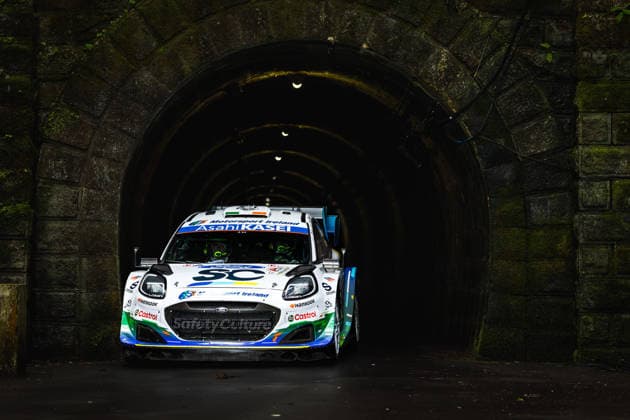 AUTO - WRC, Motorsport Rallye, WM - RALLY JAPAN 2026 95 Jon ARMSTRONG, Shane BYRNE, Ford Puma Rally1, action during the 2026 Rally Japan, 7th round of the 2026 FIA WRC World Rally Car Championship, from May 28 to 30, 2026 at Toyota, Aichi, Japan - ToyotaJapan  Copyright: xNikosxKatikisx