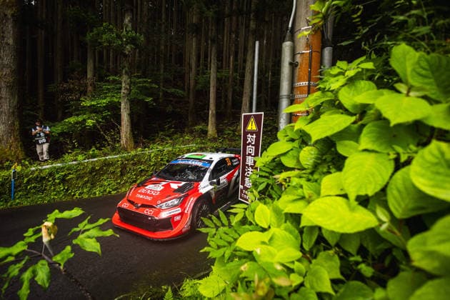 AUTO - WRC, Motorsport Rallye, WM - RALLY JAPAN 2026 33 Elfyn EVANS, Scott MARTIN, Toyota GR Yaris Rally1, action during the 2026 Rally Japan, 7th round of the 2026 FIA WRC World Rally Car Championship, from May 28 to 30, 2026 at Toyota, Aichi, Japan - ToyotaJapan  Copyright: xNikosxKatikisx