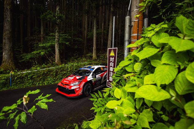 AUTO - WRC, Motorsport Rallye, WM - RALLY JAPAN 2026 99 Oliver SOLBERG, Elliott EDMONDSON, Toyota GR Yaris Rally1, action during the 2026 Rally Japan, 7th round of the 2026 FIA WRC World Rally Car Championship, from May 28 to 30, 2026 at Toyota, Aichi, Japan - ToyotaJapan  Copyright: xNikosxKatikisx