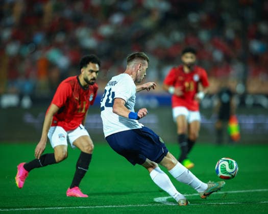 Egypt vs Russia New Capital Cup Silyanov clear the ball during the International Friendly, Länderspiel, Nationalmannschaft match (New Capital Cup) between Egypt and Russia at Cairo International Stadium, Cairo, Egypt Cairo Cairo EGYPT Copyright: xMohamedxTageldinx