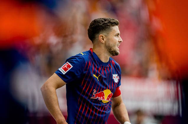 Leipzigs Christoph Baumgartner. Fussball 1. Bundesliga, 34. Spieltag: SC Freiburg - RB Leipzig. 16. Mai 2026: Freiburg, Europa-Park-Stadion. SC Freiburg - RB Leipzig *** Leipzigs Christoph Baumgartner Soccer 1 Bundesliga, Matchday 34 SC Freiburg RB Leipzig 16 May 2026 Freiburg, Europa Park Stadion SC Freiburg RB Leipzig