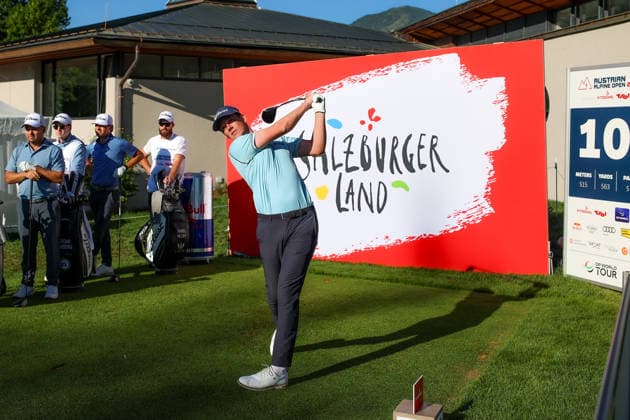 KITZBÜHEL, AUSTRIA - 29.05.2026: Daniel HILLIER (NZL) of Austrian Alpine Open 2025 at Golfclub Kitzbühel-Schwarzsee-Reith on May 29, 2026 in Austria.