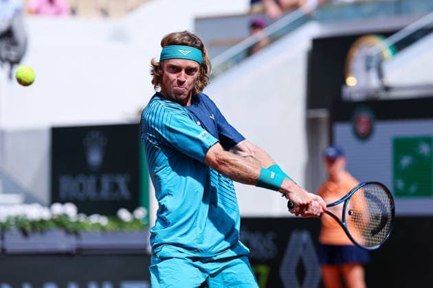 2026.05.29 Paryz Tenis French Open Roland Garros 2026 Nuno Borges - Andrey Rublev N z Andrey Rublev Foto Pawel Andrachiewicz PressFocus 2026.05.29 Paris Tennis - French Open Roland Garros 2026 Nuno Borges - Andrey Rublev Andrey Rublev Credit: Pawel Andrachiewicz PressFocus NEWSPIX.PL --- newspix.pl 