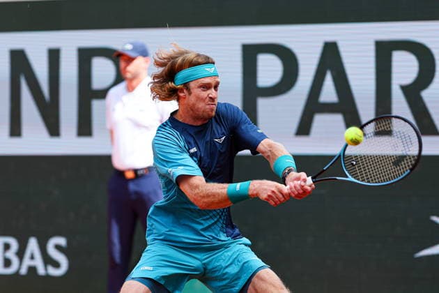 2026.05.29 Paryz Tenis French Open Roland Garros 2026 Nuno Borges - Andrey Rublev N z Andrey Rublev Foto Pawel Andrachiewicz PressFocus 2026.05.29 Paris Tennis - French Open Roland Garros 2026 Nuno Borges - Andrey Rublev Andrey Rublev Credit: Pawel Andrachiewicz PressFocus NEWSPIX.PL --- newspix.pl 