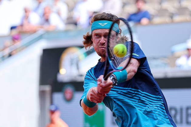 2026.05.29 Paryz Tenis French Open Roland Garros 2026 Nuno Borges - Andrey Rublev N z Andrey Rublev Foto Pawel Andrachiewicz PressFocus 2026.05.29 Paris Tennis - French Open Roland Garros 2026 Nuno Borges - Andrey Rublev Andrey Rublev Credit: Pawel Andrachiewicz PressFocus NEWSPIX.PL --- newspix.pl 
