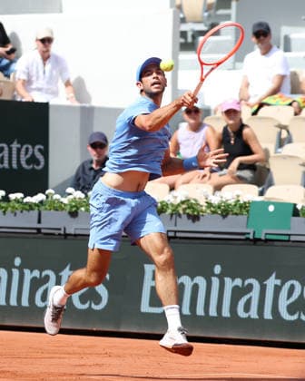 May 29, 2026, Paris, Ile De France, France: NUNO BORGES of Portugal during the match against A. Rublev in the third round of tennis tournament Roland Garros, Paris, France. Paris France - ZUMAc278 20260529_zsp_c278_005 Copyright: xMarcinxCholewinskix
