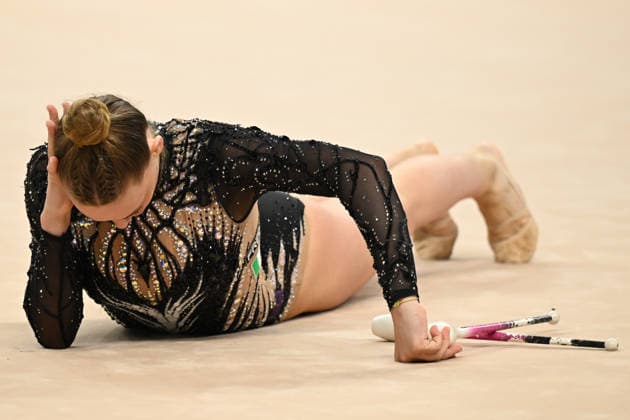 IPA85156145 - DRAGAS Tara (ITA) during European Championships in Rhythmic gymnastics, Rhythmische Sportgymnastik, RSG Gymnastics in Varna, Bulgaria, May 29 2026  Copyright: xFilippoxTomasi IPAxSportx xx 85156145