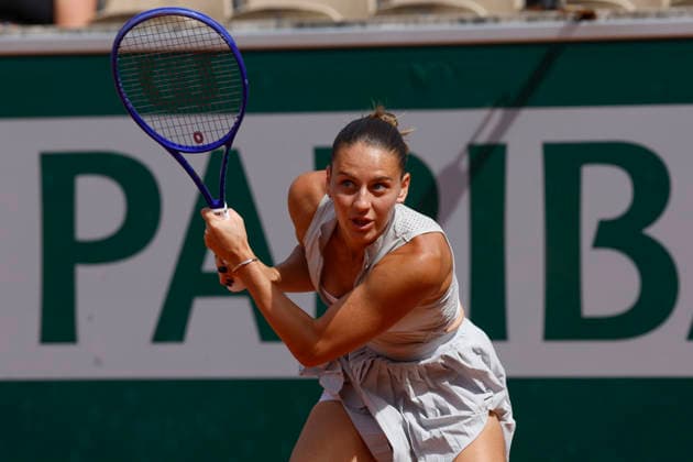 May 29, 2026, Paris, Paris, France: Marta KOSTYUK (UKR) in action during the tennis Grand Slam of Roland Garros 2026, at Roland Garros Stadium - on May 29 2026 .Paris - France Paris France - ZUMAb253 20260529_zsp_b253_022 Copyright: xLoicxBaratouxx