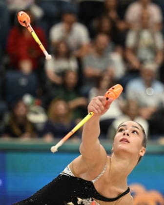 IPA85156137 - RAFFAELI Sofia (ITA) during European Championships in Rhythmic gymnastics, Rhythmische Sportgymnastik, RSG Gymnastics in Varna, Bulgaria, May 29 2026  Copyright: xFilippoxTomasi IPAxSportx xx 85156137