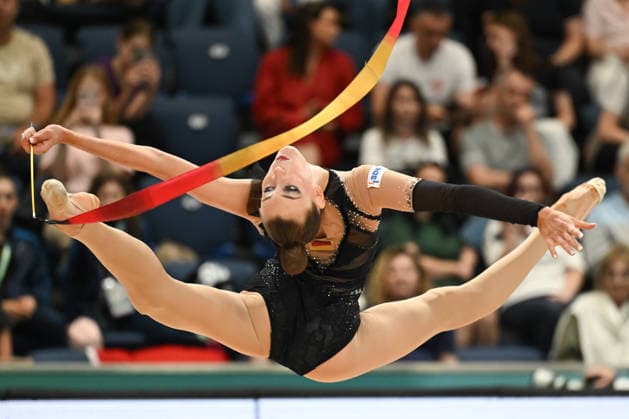 IPA85156141 - VARFOLOMEEV Darja (GER) during European Championships in Rhythmic gymnastics, Rhythmische Sportgymnastik, RSG Gymnastics in Varna, Bulgaria, May 29 2026  Copyright: xFilippoxTomasi IPAxSportx xx 85156141