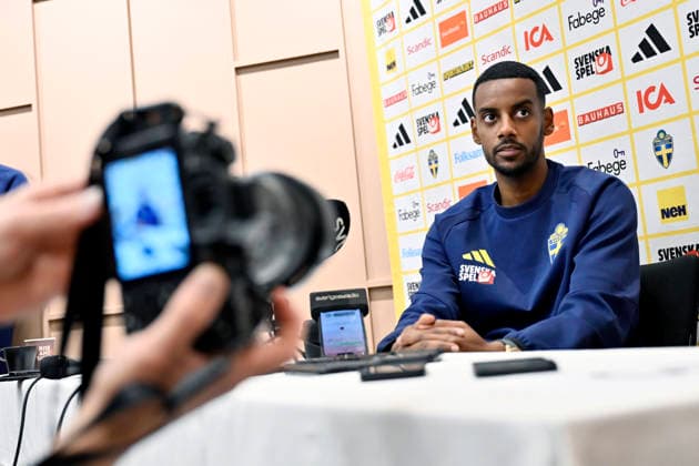 STOCKHOLM, SWEDEN 20260529 Victor Nilsson Lindelöf during today s press conference at Scandic Park with the Swedish men s national football team ahead of the upcoming World Cup in the USA STOCKHOLM SWEDEN x10050x  Copyright: xPontusxLundahl TTx FOOTBALL TEAM PRESS MEETING BEFORE THE WORLD CUP