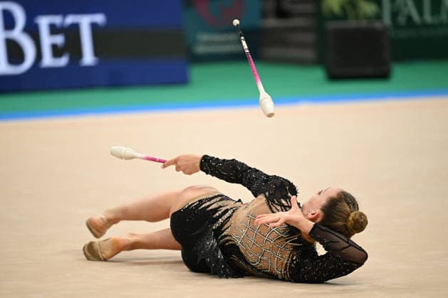 OTHER - Gymnastics - European Championships in Rhythmic gymnastics, Rhythmische Sportgymnastik, RSG Photo by IPA ABACAPRESS.COM85156139 - DRAGAS Tara (ITA) during European Championships in Rhythmic Gymnastics, Gymnastics in Varna, Bulgaria, May 29 2026 Varna Bulgaria  Copyright: xIPAxSport ABACAx