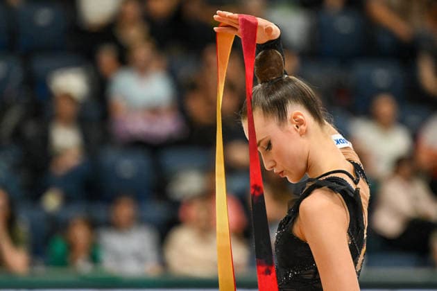 OTHER - Gymnastics - European Championships in Rhythmic gymnastics, Rhythmische Sportgymnastik, RSG Photo by IPA ABACAPRESS.COM85156142 - VARFOLOMEEV Darja (GER) during European Championships in Rhythmic Gymnastics, Gymnastics in Varna, Bulgaria, May 29 2026 Varna Bulgaria  Copyright: xIPAxSport ABACAx