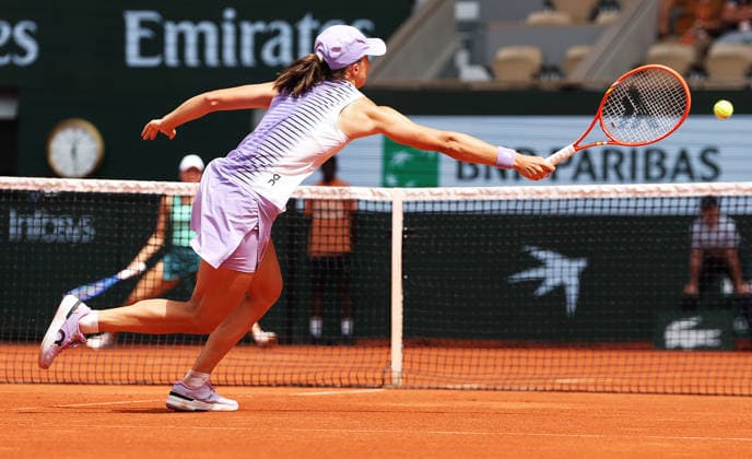 TENNIS - French Open 2026 PARIS,FRANCE,29.MAY.26 - TENNIS - WTA, Tennis Damen Tour, French Open, Roland Garros, Grand Slam. Image shows Iga Swiatek (POL).  GEPAxpictures xMatthiasxHauer