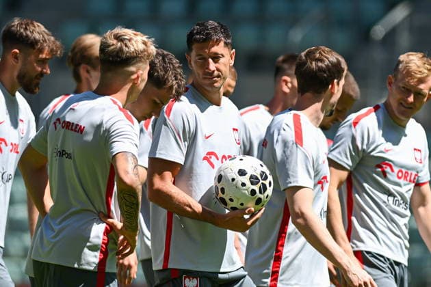 Football, Poland national team, Training