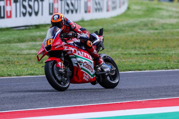 MotoGP GP7 Brembo Grand Prix of Italy Free Practice Mugello Circuit 29 05 2026 Luca Marini of Italy and Honda HCR Castrol seen during MotoGP GP7 Brembo Grand Prix of Italy Free Practice at Mugello Circuit in Scarperia e San Piero, Italy Copyright: xBEAUTIFULxSPORTS Carabellix