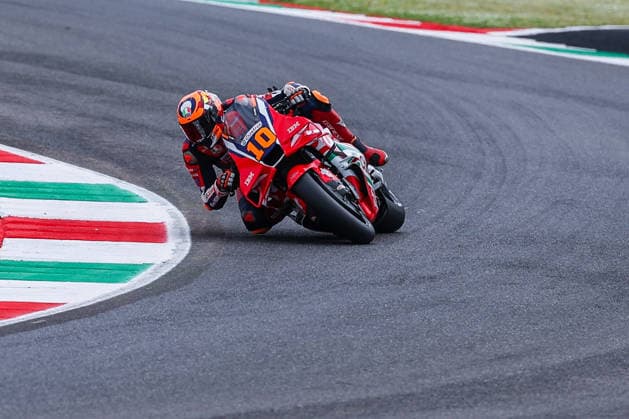 MotoGP GP7 Brembo Grand Prix of Italy Free Practice Mugello Circuit 29 05 2026 Luca Marini of Italy and Honda HCR Castrol seen during MotoGP GP7 Brembo Grand Prix of Italy Free Practice at Mugello Circuit in Scarperia e San Piero, Italy Copyright: xBEAUTIFULxSPORTS Carabellix