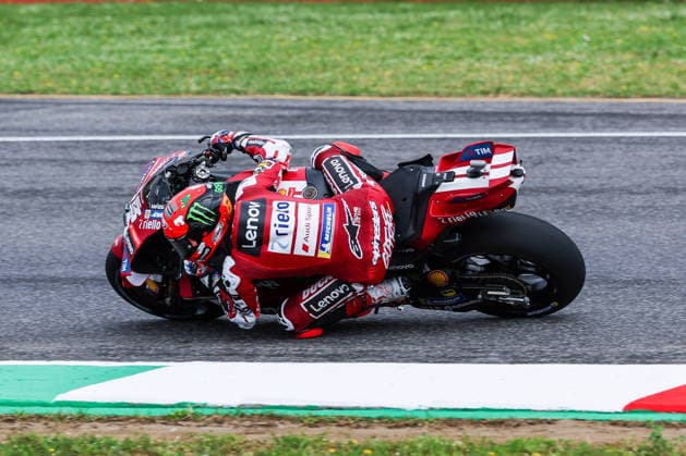MotoGP GP7 Brembo Grand Prix of Italy Free Practice Mugello Circuit 29 05 2026 Francesco Pecco Bagnaia of Italy and Ducati Lenovo Team seen during MotoGP GP7 Brembo Grand Prix of Italy Free Practice at Mugello Circuit in Scarperia e San Piero, Italy Copyright: xBEAUTIFULxSPORTS Carabellix