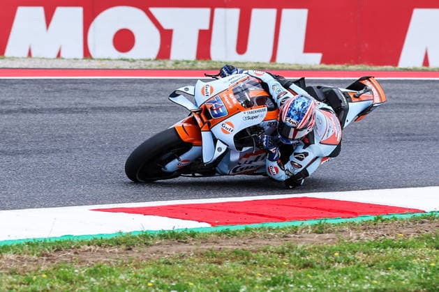 MotoGP GP7 Brembo Grand Prix of Italy Free Practice Mugello Circuit 29 05 2026 Ai Ogura of Japan and Trackhouse MotoGP Team seen during MotoGP GP7 Brembo Grand Prix of Italy Free Practice at Mugello Circuit in Scarperia e San Piero, Italy Copyright: xBEAUTIFULxSPORTS Carabellix