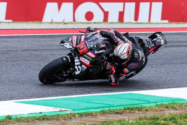 MotoGP GP7 Brembo Grand Prix of Italy Free Practice Mugello Circuit 29 05 2026 Marco Bezzecchi of Italy and Aprilia Racing seen during MotoGP GP7 Brembo Grand Prix of Italy Free Practice at Mugello Circuit in Scarperia e San Piero, Italy Copyright: xBEAUTIFULxSPORTS Carabellix