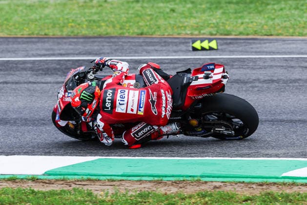MotoGP GP7 Brembo Grand Prix of Italy Free Practice Mugello Circuit 29 05 2026 Francesco Pecco Bagnaia of Italy and Ducati Lenovo Team seen during MotoGP GP7 Brembo Grand Prix of Italy Free Practice at Mugello Circuit in Scarperia e San Piero, Italy Copyright: xBEAUTIFULxSPORTS Carabellix