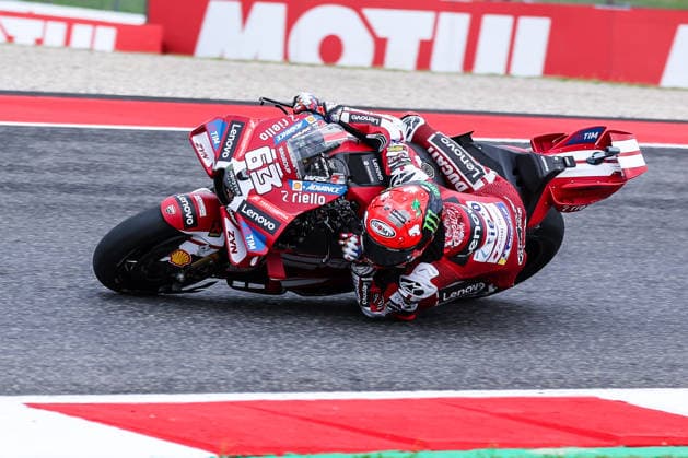 MotoGP GP7 Brembo Grand Prix of Italy Free Practice Mugello Circuit 29 05 2026 Francesco Pecco Bagnaia of Italy and Ducati Lenovo Team seen during MotoGP GP7 Brembo Grand Prix of Italy Free Practice at Mugello Circuit in Scarperia e San Piero, Italy Copyright: xBEAUTIFULxSPORTS Carabellix
