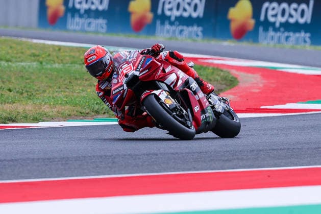 MotoGP GP7 Brembo Grand Prix of Italy Free Practice Mugello Circuit 29 05 2026 Marc Marquez of Spain and Ducati Lenovo Team seen during MotoGP GP7 Brembo Grand Prix of Italy Free Practice at Mugello Circuit in Scarperia e San Piero, Italy Copyright: xBEAUTIFULxSPORTS Carabellix