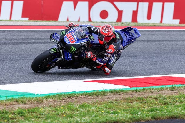 MotoGP GP7 Brembo Grand Prix of Italy Free Practice Mugello Circuit 29 05 2026 Fabio Quartararo of France and Monster Energy Yamaha MotoGP seen during MotoGP GP7 Brembo Grand Prix of Italy Free Practice at Mugello Circuit in Scarperia e San Piero, Italy Copyright: xBEAUTIFULxSPORTS Carabellix