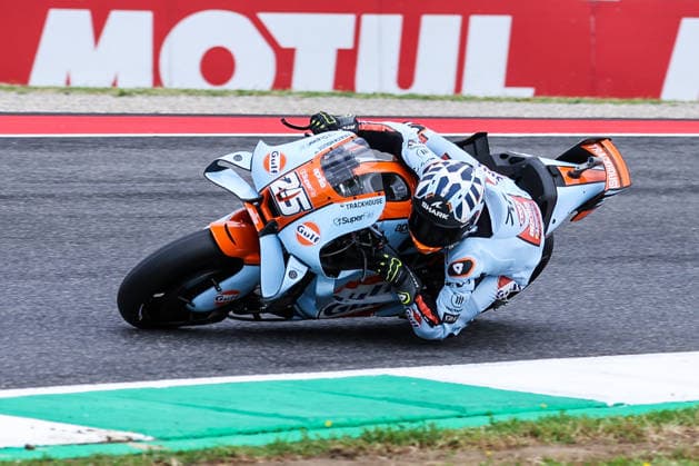 MotoGP GP7 Brembo Grand Prix of Italy Free Practice Mugello Circuit 29 05 2026 Raul Fernandez of Spain and Trackhouse MotoGP Team seen during MotoGP GP7 Brembo Grand Prix of Italy Free Practice at Mugello Circuit in Scarperia e San Piero, Italy Copyright: xBEAUTIFULxSPORTS Carabellix