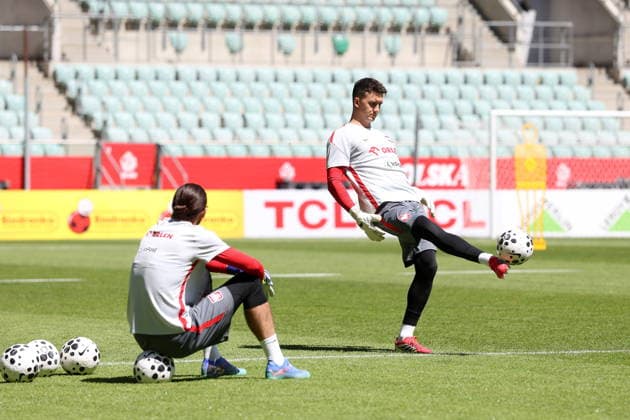 WROCLAW 29.05.2026 TRENING REPREZENTACJI POLSKI --- POLISH FOOTBALL national team, Nationalteam TRAINING SESSION KAMIL GRABARA MATEUSZ KOCHALSKI FOT. PIOTR KUCZA FOTOPYK NEWSPIX.PL --- newspix.pl 
