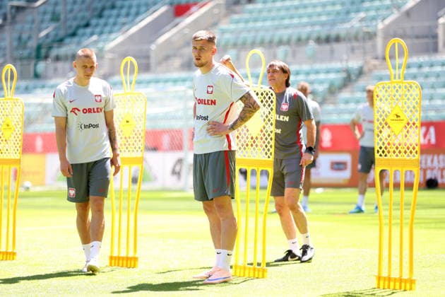 WROCLAW 29.05.2026 TRENING REPREZENTACJI POLSKI --- POLISH FOOTBALL national team, Nationalteam TRAINING SESSION NORBERT WOJTUSZEK KAROL CZUBAK FOT. PIOTR KUCZA FOTOPYK NEWSPIX.PL --- newspix.pl 