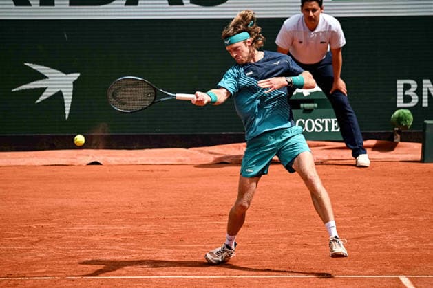 TENNIS : Roland Garros 2026 - Paris - 28 05 2026 Andrey Rublev ParisFrance  Copyright: xBaptistexAutissierx