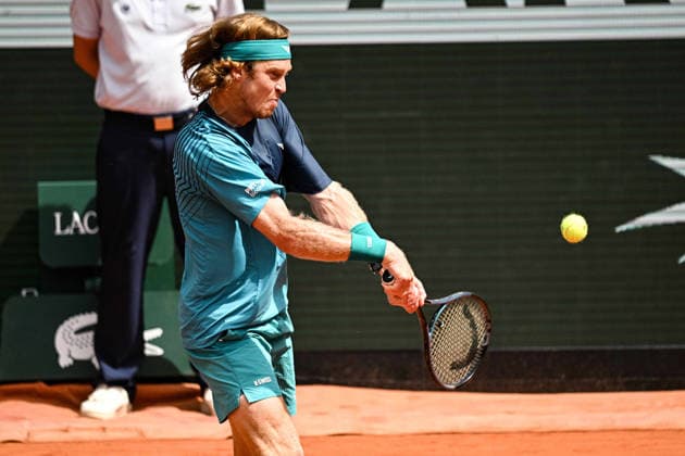 TENNIS : Roland Garros 2026 - Paris - 28 05 2026 Andrey Rublev ParisFrance  Copyright: xBaptistexAutissierx