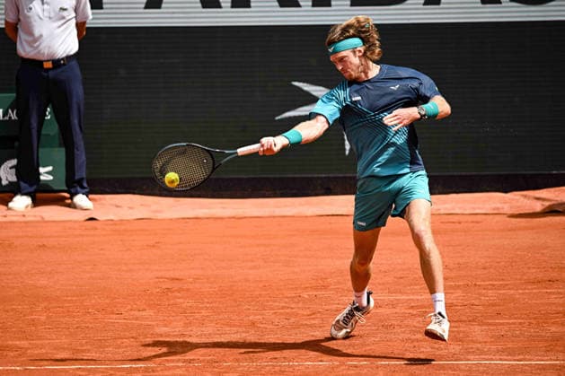 TENNIS : Roland Garros 2026 - Paris - 28 05 2026 Andrey Rublev ParisFrance  Copyright: xBaptistexAutissierx